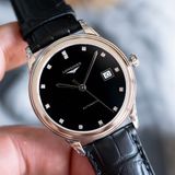 Longines Flagship L4.974.4.57.2 Diamond Black