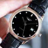 Longines Flagship L4.974.4.57.2 Diamond Black