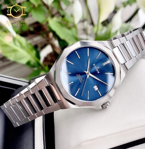 Đồng hồ Edox Delfin Automatic Blue 80117-3M-BUIN