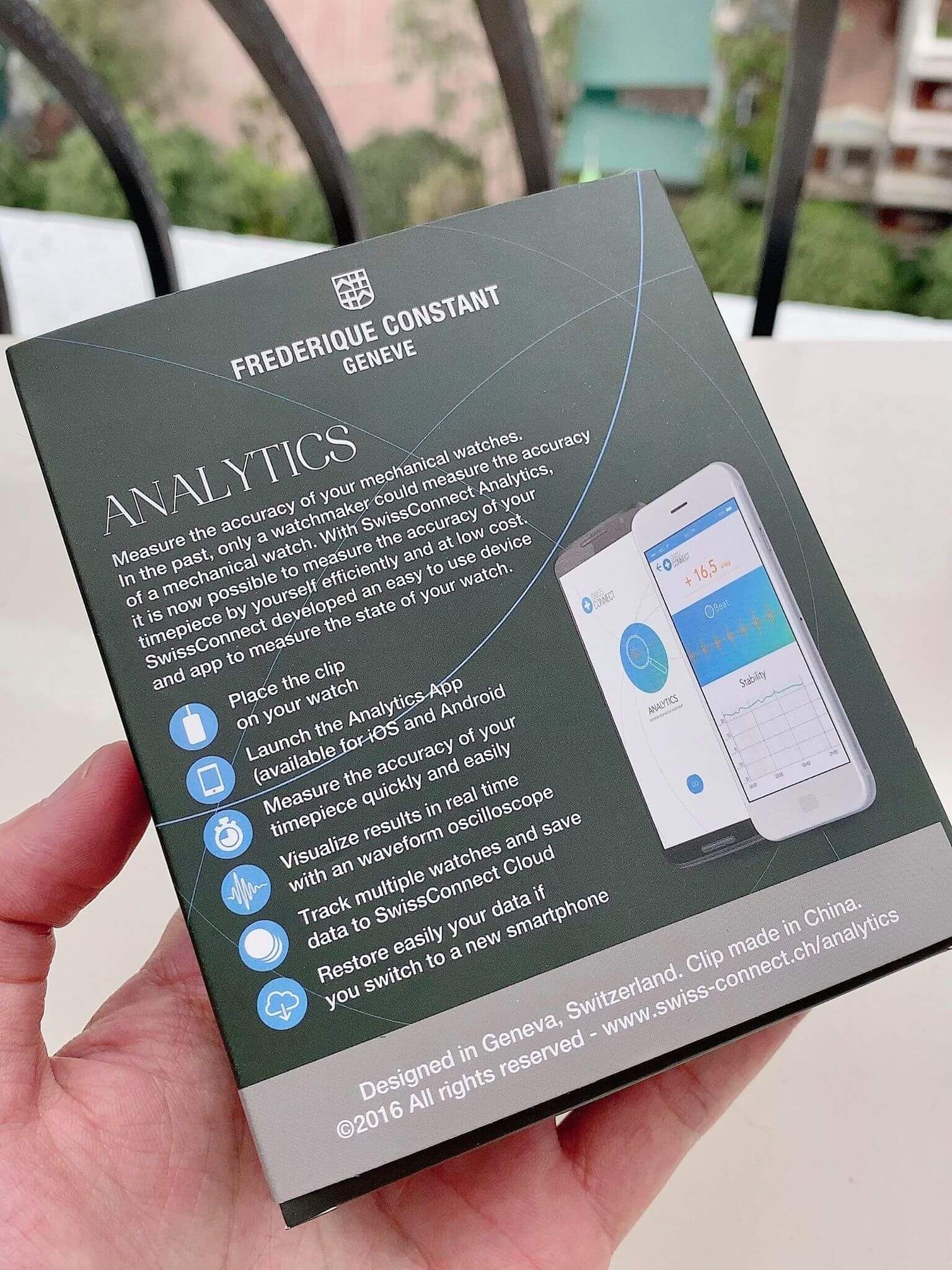 Frederique constant analytics clip new arrivals