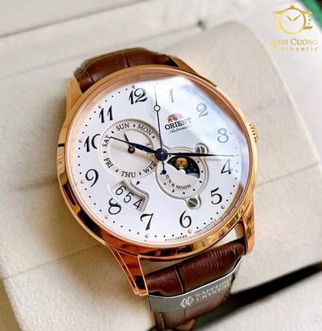 Đồng hồ Orient Sun & Moon Gen 3 Số Học Trò RA-AK0001S10B