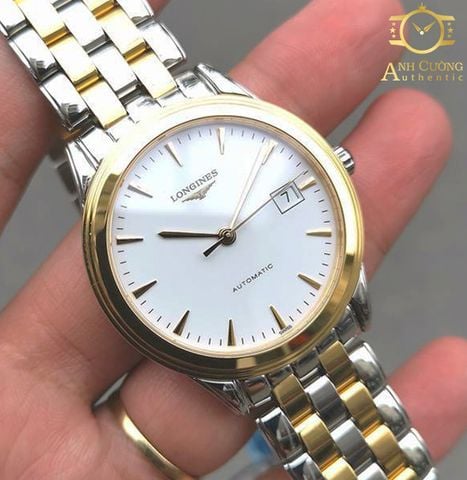 Đồng hồ Longines Flagship automatic White Dial Two-tone L4.874.3.22.7 ( L48743227)
