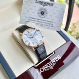 Đồng hồ Longines  Elegant Automatic 18KT Rose Gold 37 mm Unisex Watch L4.787.8.11.0 (L47878110)