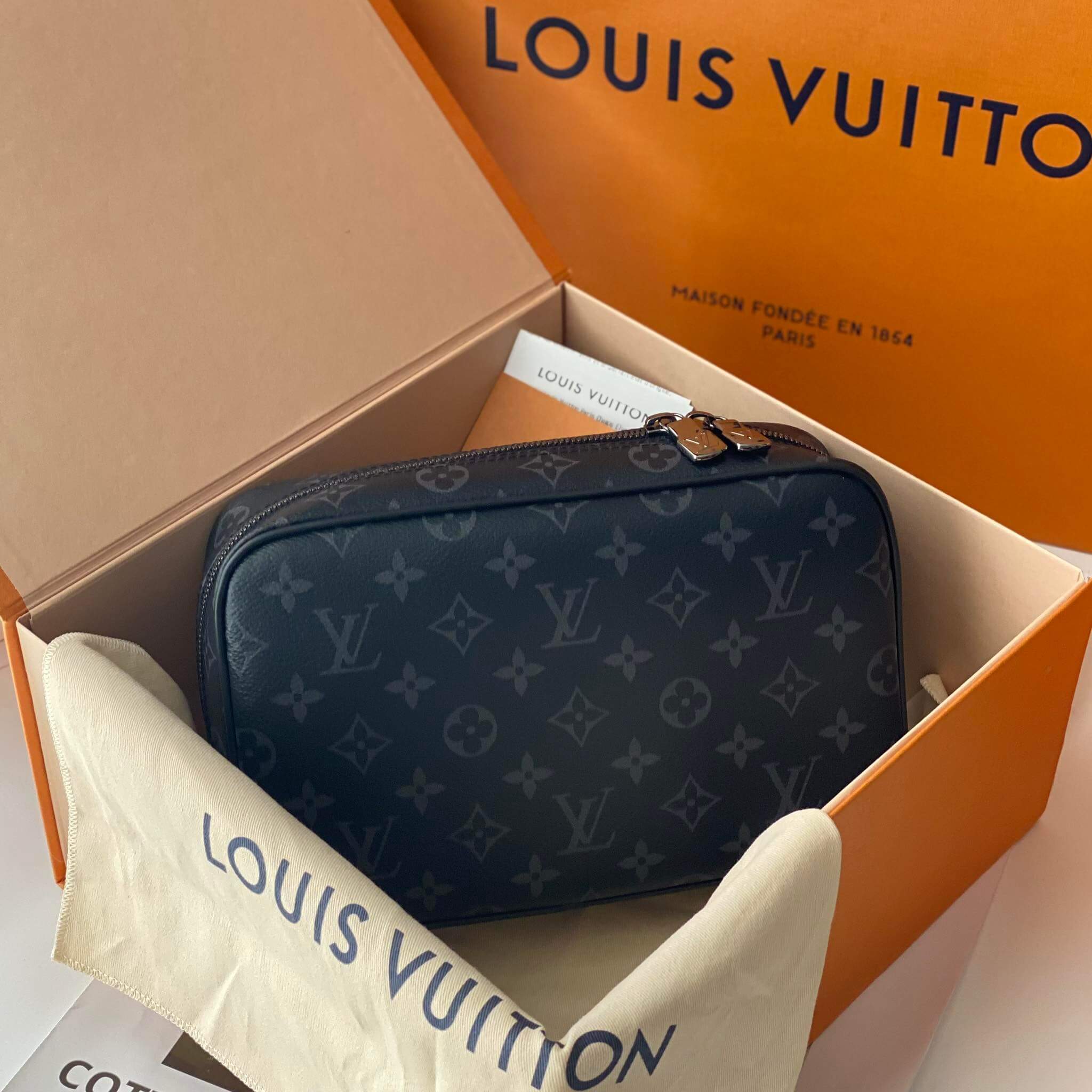 Shop Louis Vuitton MONOGRAM Toilet pouch gm (M43383, M43383) by