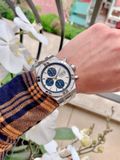 Đồng hồ Maurice Lacroix Aikon Chronograph Blue & White AI6038-SS002-131-1