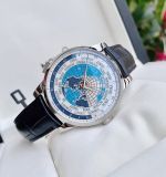 Đồng hồ MontBlanc Worldtimer Dây Da 112308