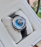 Đồng hồ MontBlanc Worldtimer Dây Da 112308