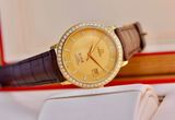 Omega 413.58.37.20.58.001 De Ville Prestige Co Axial Solid Yellow Gold  36.5mm