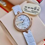 Omega 424.58.27.60.55.002 Prestige Prestige Dewdrop Diamond & 18k Gold Ladies