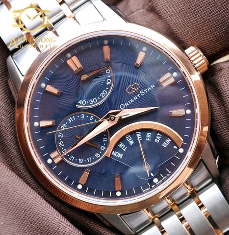 Đồng hồ Orient Star Retrograde Demi Rose Gold SDE00004D0