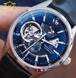 Đồng hồ Orient Star Semi Skeleton Jocker Blue Leather RE-AV0005L00B