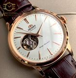 Đồng hồ Orient Bambino Open Heart Rose Gold 2018 RA-AG0001S10B