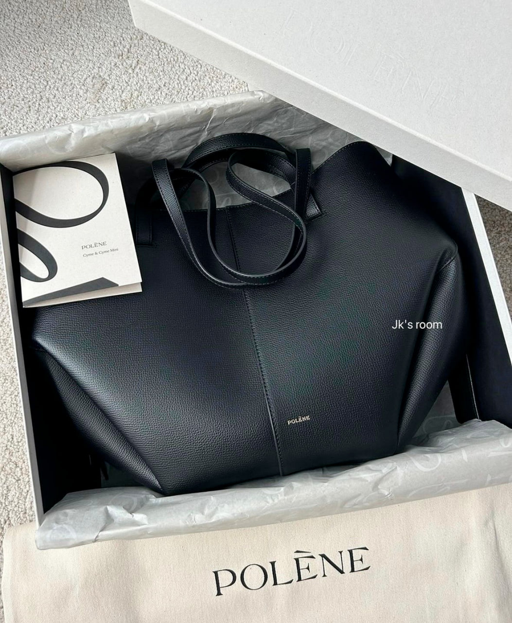 Polene Cyme Mini Màu Noir Graine