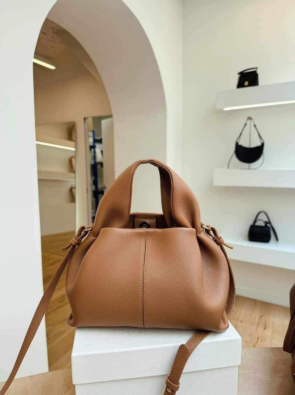 Polene Numero Neuf Mini Camel