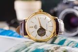 Đồng hồ Orient Bambino Open Heart Gold 2018 RA-AG0003S10B