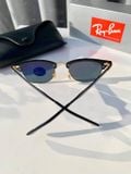 Ray Ban Clubmaster RB3016F 901/58 Size 55 Polarized