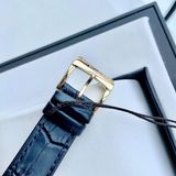 Đồng hồ Raymond Weil Maestro Blue Dial Black Leather Men's Watch 2837-PC-50001