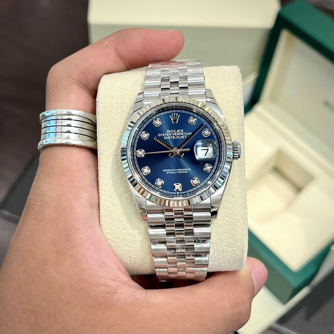 Rolex 126234 Blue Diamond Size 36 - Likenew 2023