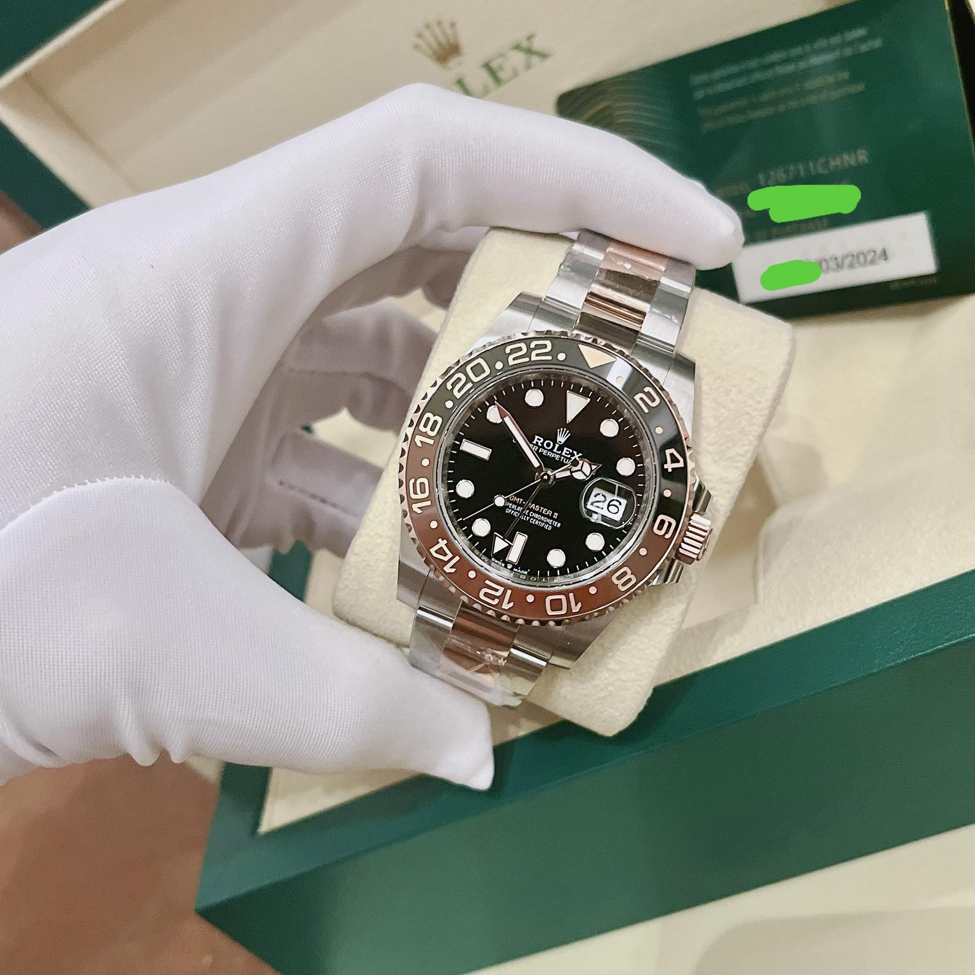 Rolex Rootbeer 126711CHNR - Size 40mm