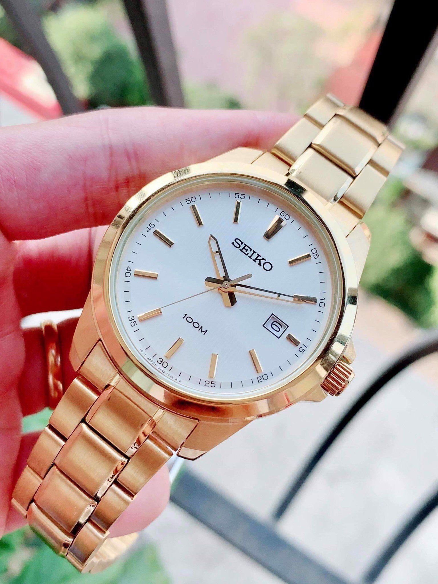 Đồng hồ Seiko Neo Classic Gold Metal Quartz SUR158 – ACAuthentic