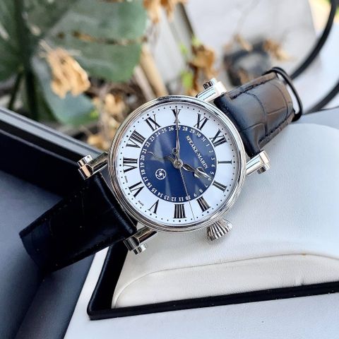 Đồng hồ Speake Marin 10001-04 Serpent Calendar Blue  38mm