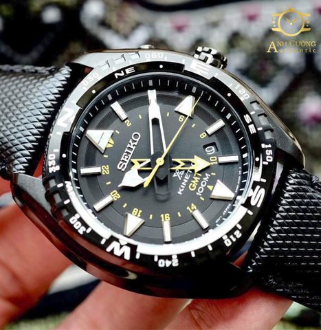 Đồng hồ Seiko Prospex Kinetic GMT Black Dial SUN057 – ACAuthentic