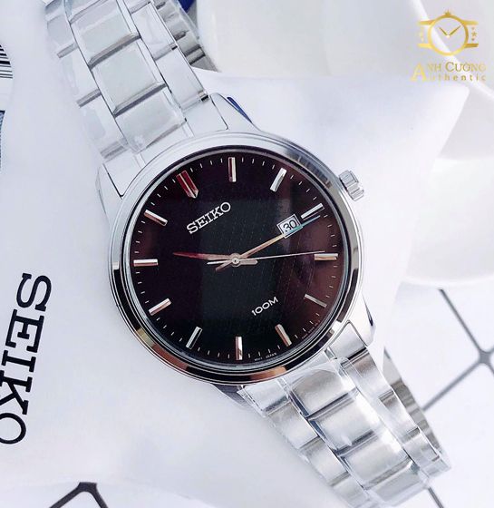 Đồng hồ Seiko Neo Classic Black Dial SUR195 – ACAuthentic