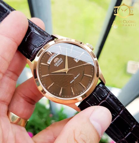 Đồng hồ Orient FEV0V002TH Classic Automatic Brown Dial