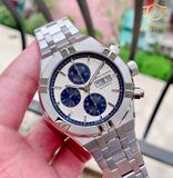 Đồng hồ Maurice Lacroix Aikon Chronograph Blue & White AI6038-SS002-131-1