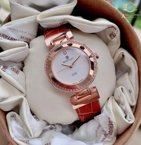 Đồng hồ Bentley quartz Ladies watch BL1858-102LRCD LR-GL Trắng