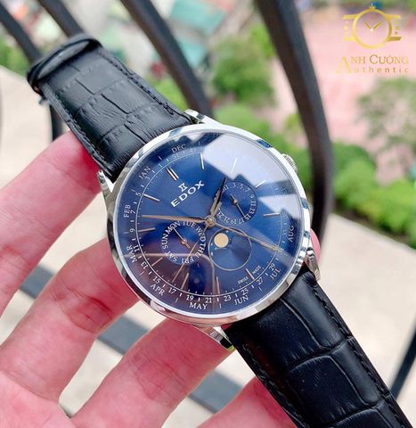 Đồng hồ Edox 40101 3C BUIN Blue Dial