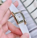 Đồng hồ Versace Greca Icon White Dial White Leather Ladies Watch VELU00219