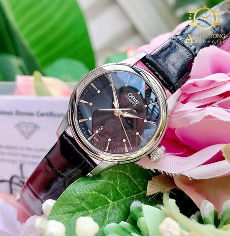 Đồng hồ Oris Artelier Date Diamonds Ladies watch 56176874094LS