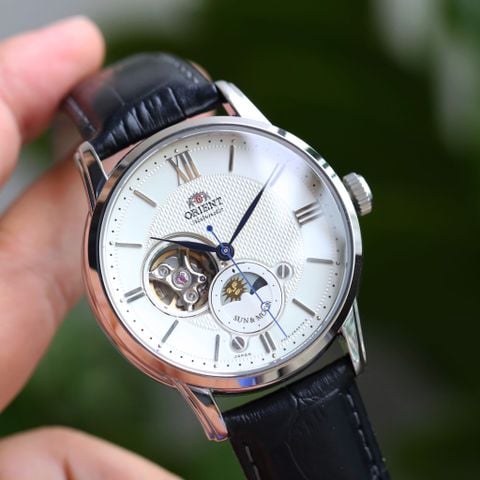 Đồng hồ Orient Sun & Moon Gen 4 White Dial RA-AS0005S10B