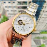 Đồng hồ Seiko SCVE058 Open heart demi gold