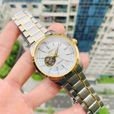 Đồng hồ Seiko SCVE058 Open heart demi gold