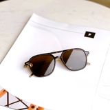 Mắt kính Montblanc sunglasses vàng nâu