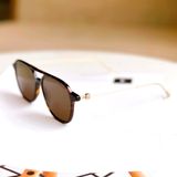 Mắt kính Montblanc sunglasses vàng nâu