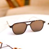 Mắt kính Montblanc sunglasses vàng nâu