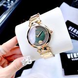 Đồng hồ nữ Versus Covent Garden Crystal VSPCD8320 IPYG Green Dial dây vàng