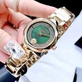 Đồng hồ nữ Versace Versus Covent Garden Crystal VSPCD8320 IPYG Green Dial dây vàng