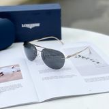 Mắt kính Longines Aviator LG0008-H gọng vàng mắt xanh ghi