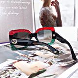 Kính mát Gucci Gradient Grey Square Women's Sunglasses GG0083S 001