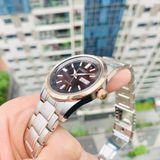 Đồng hồ Seiko Automatic DemiCafe SARV006 mặt kính nâu