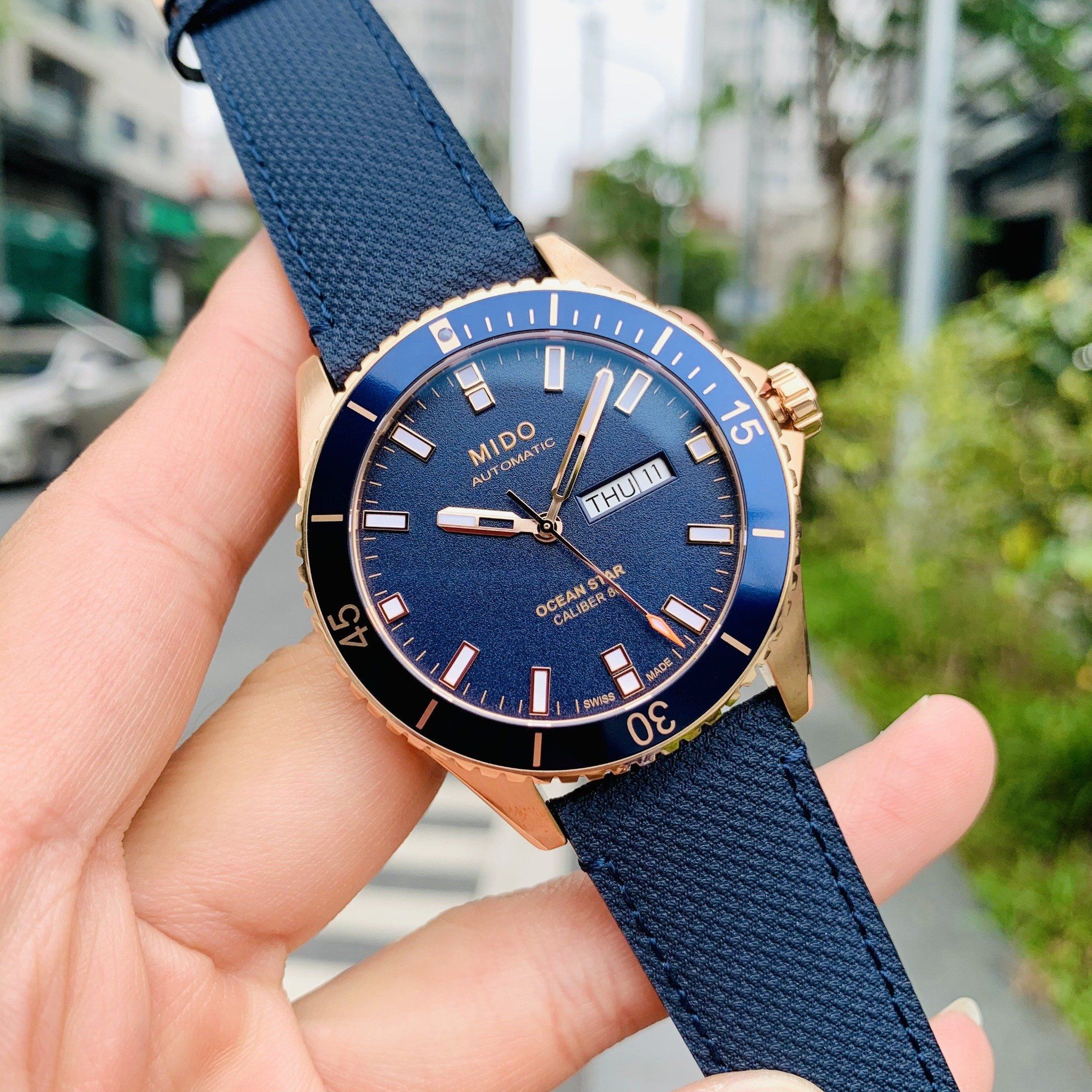 Đồng Hồ Mido Ocean Star Blue - M026.430.36.041.00 (M0264303604100) – Acauthentic