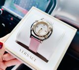 Đồng hồ Versace Medusa Frame VEVF00220 dây hồng