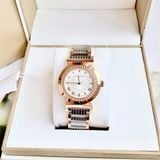 Đồng hồ nữ Versace Vanity rose gold ion plated stainless steel watch 35mm P5Q80D499 S089