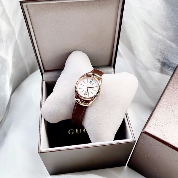 Đồng hồ Gucci Horsebit Brown Women's Watch 30mm YA140507 – ACAuthentic