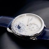 Đồng hồ HERMES ARCEAU PETITE LUNE SPRINKLING OF DIAMONDS AND SAPPHIRES W049630WW00