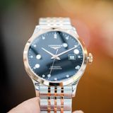 Đồng hồ Longines Record Black DemiRose  L2.821.5.57.7